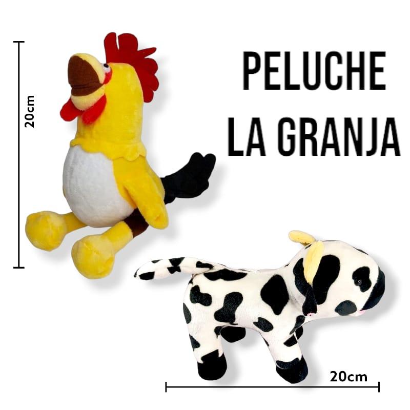 Peluche Bartolito y La Vaca Lola La granja De Zenon 20cm